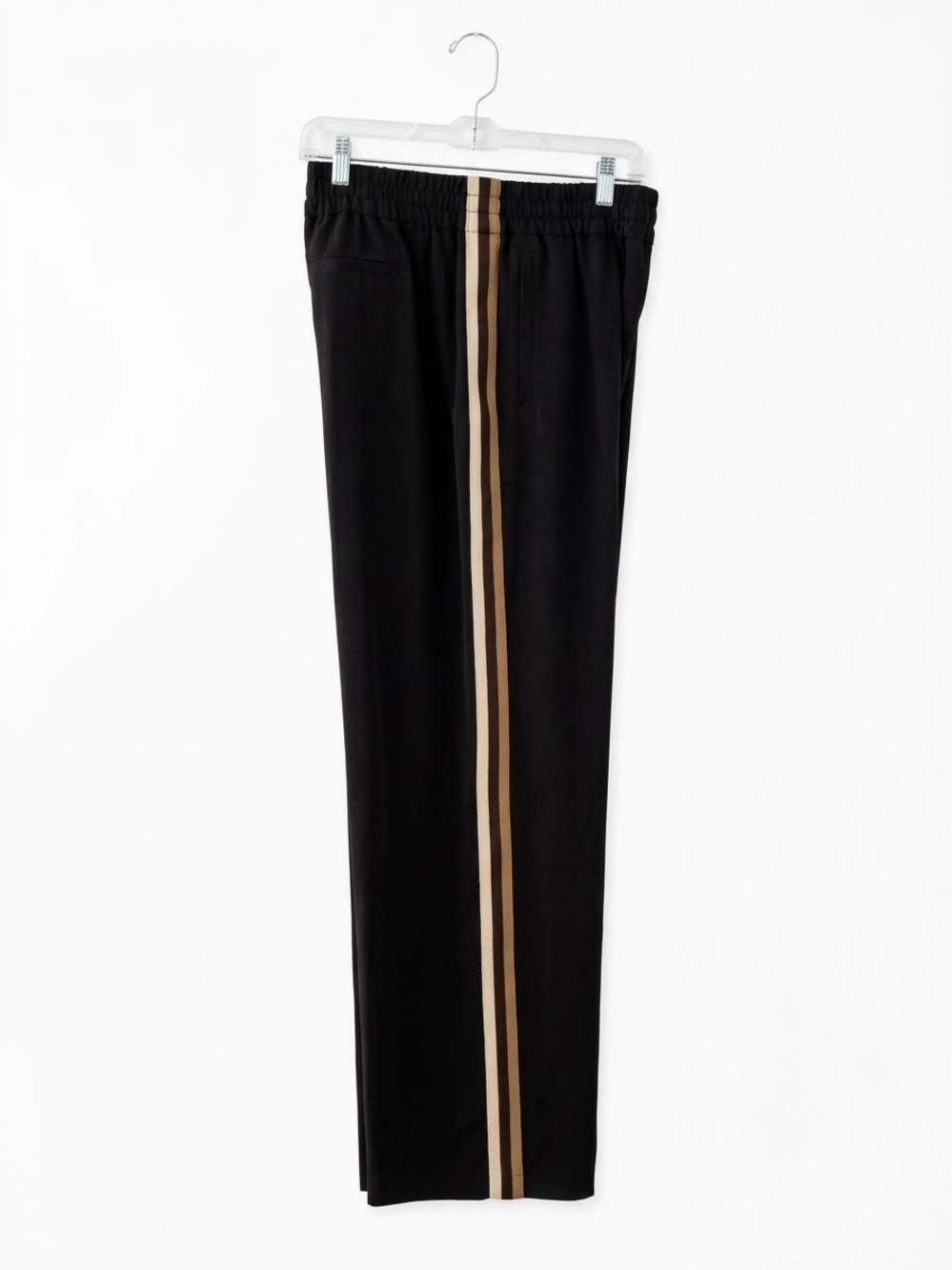NWT I.N.C. Black Wide Leg Pants w/ Side Stripe ✨